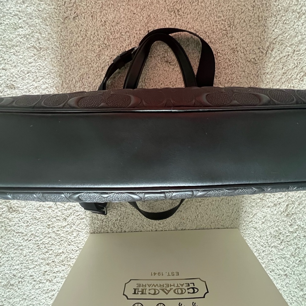 Graham Slim Brief In Signature Monogram Leather - Picture 2 of 6